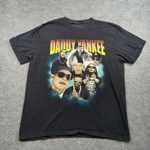 Daddy Yankee Shirt Mens Large Official Merchandise Graphic Reggaeton Merch Tour
